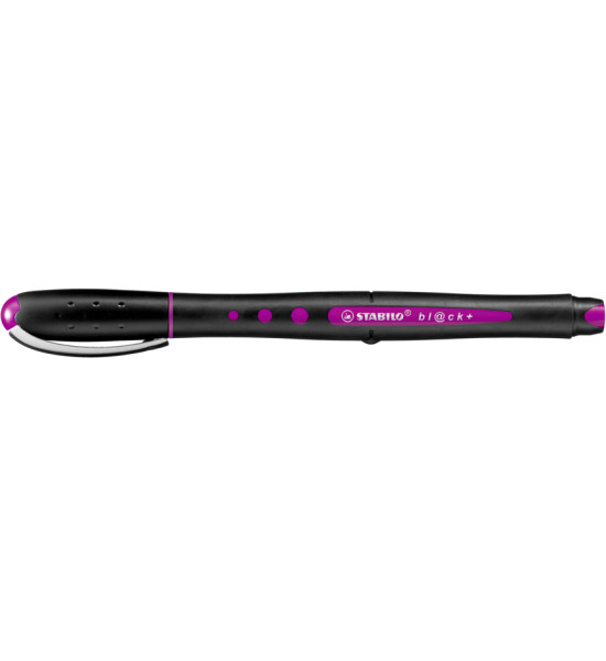 Rollerball, Bl@ck, Punta Fina 0.4 mm, Magenta, Unidad